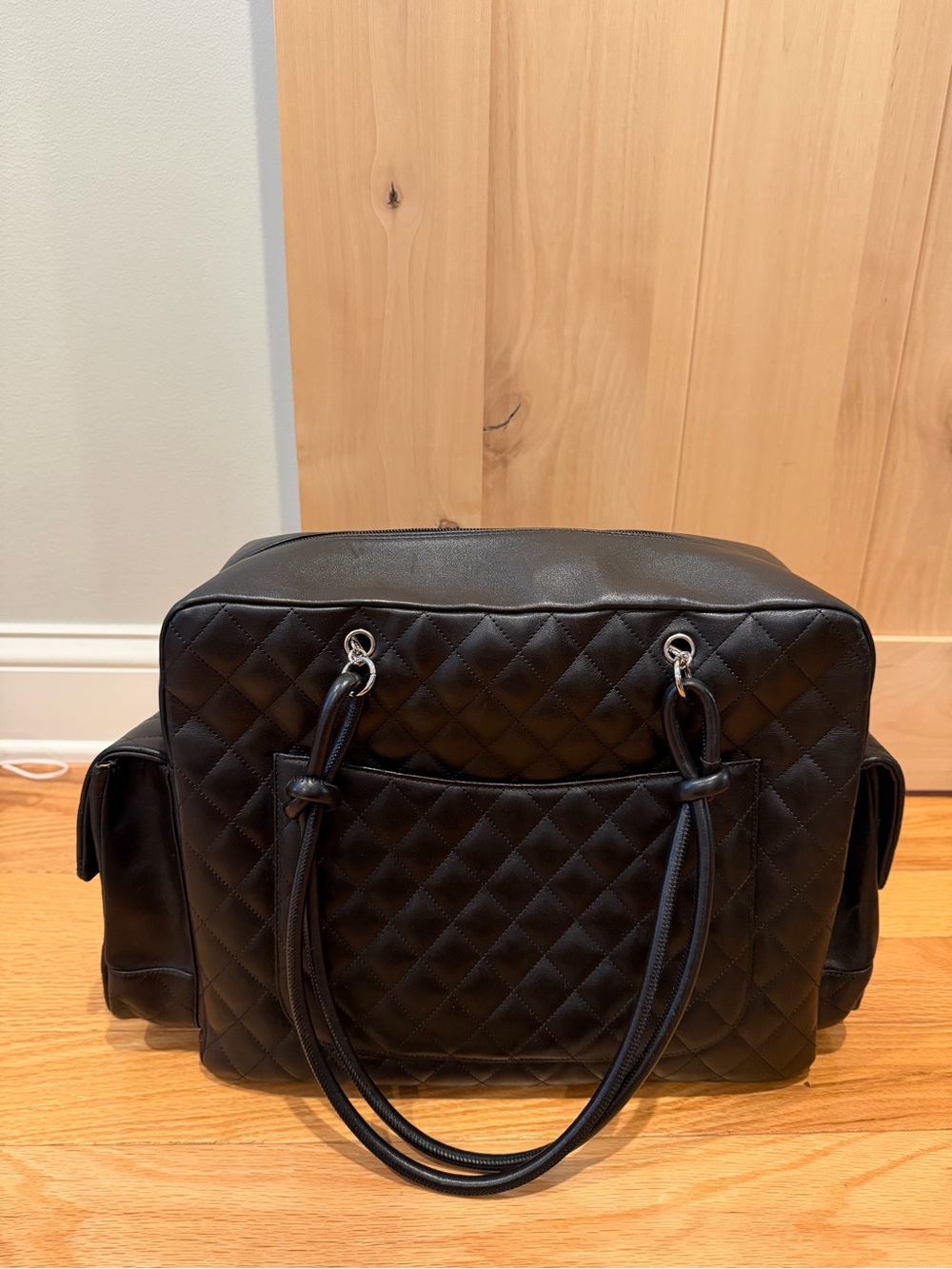 Vintage Chanel Cambon Ligne Reporter / Multipocket Reporter bag - Picture 2 of 6